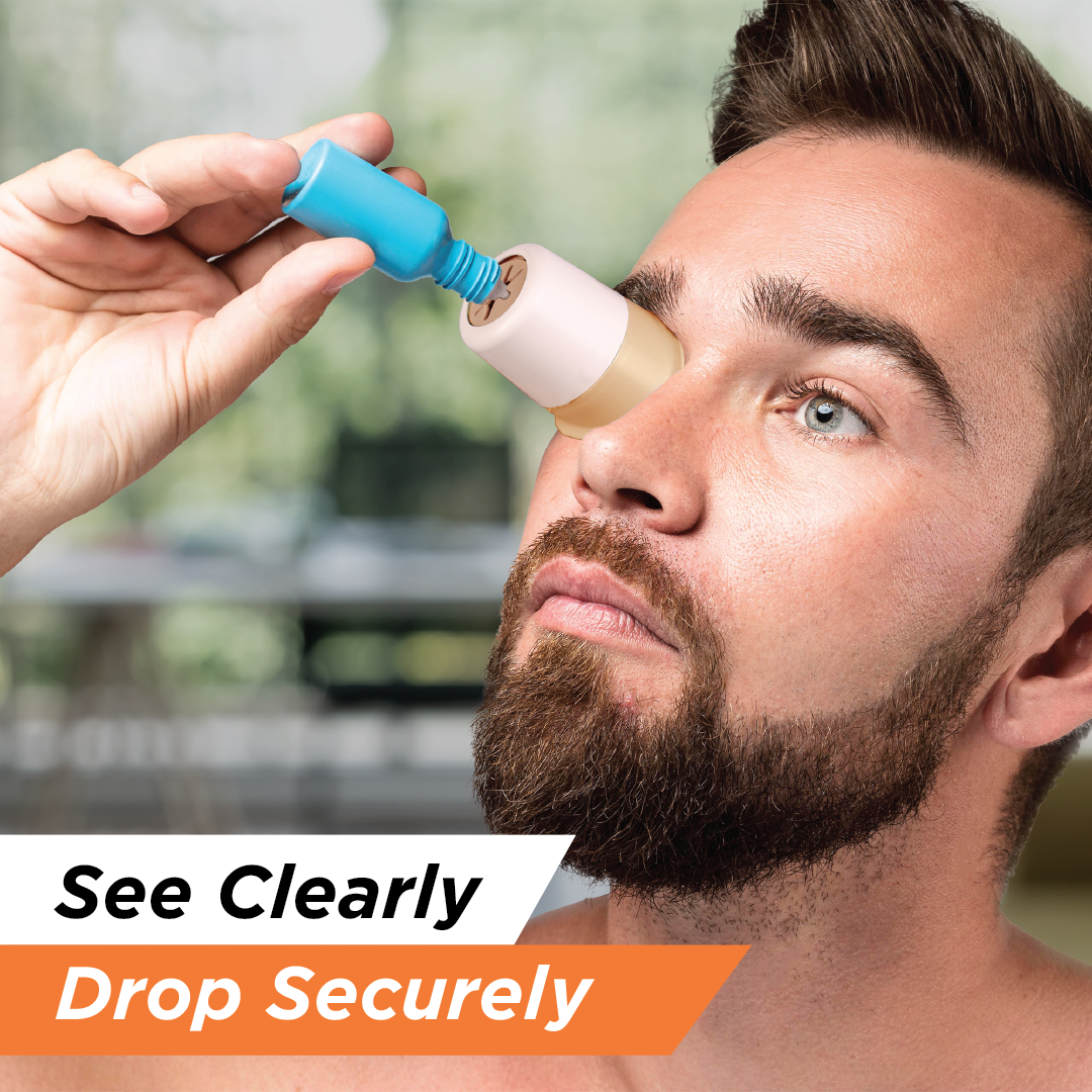 Eye Dropper Dispenser | Helps Putting Droplets in the Eye