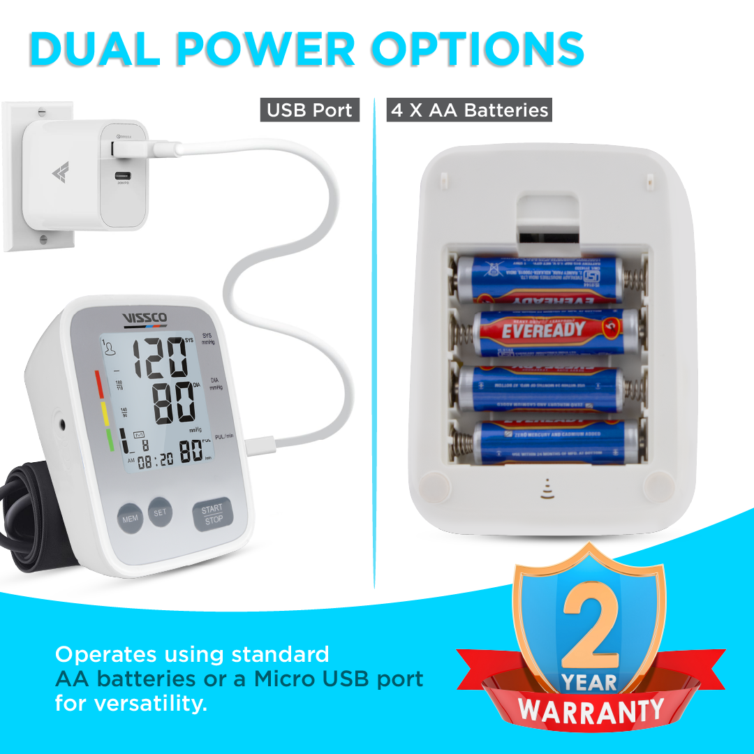 Vissco Fully Automatic Blood Pressure Monitor