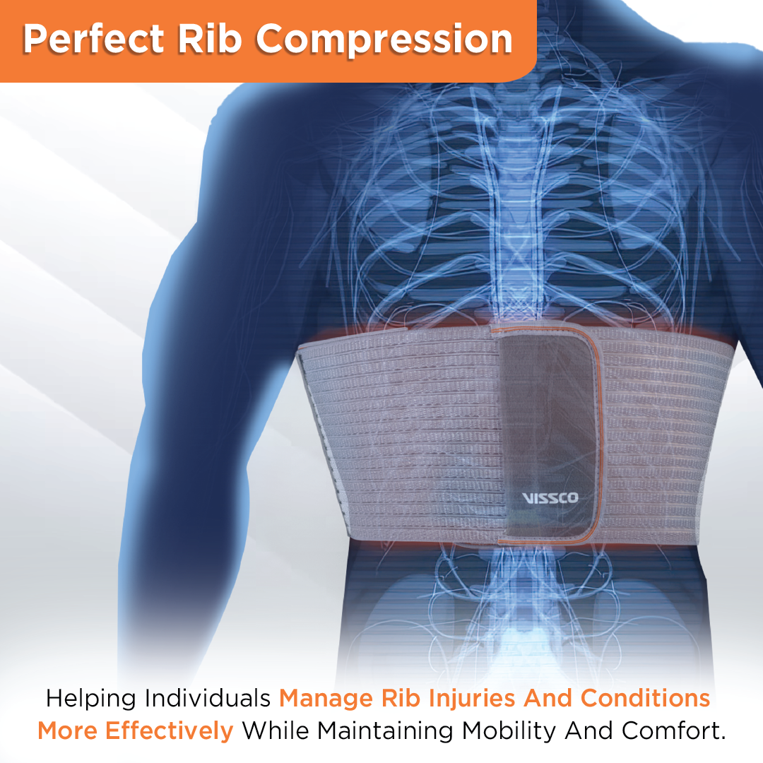 Chest Belt For Rib Fracture & Support – Vissco Next