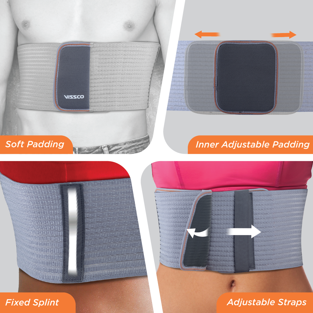 6.25 Rib and Chest Support Brace / ACOX5256-BG – UFEELGOOD