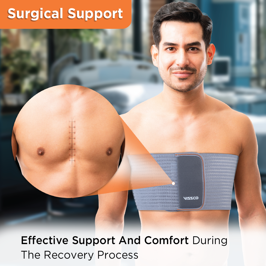 Chest Belt For Rib Fracture & Support – Vissco Next