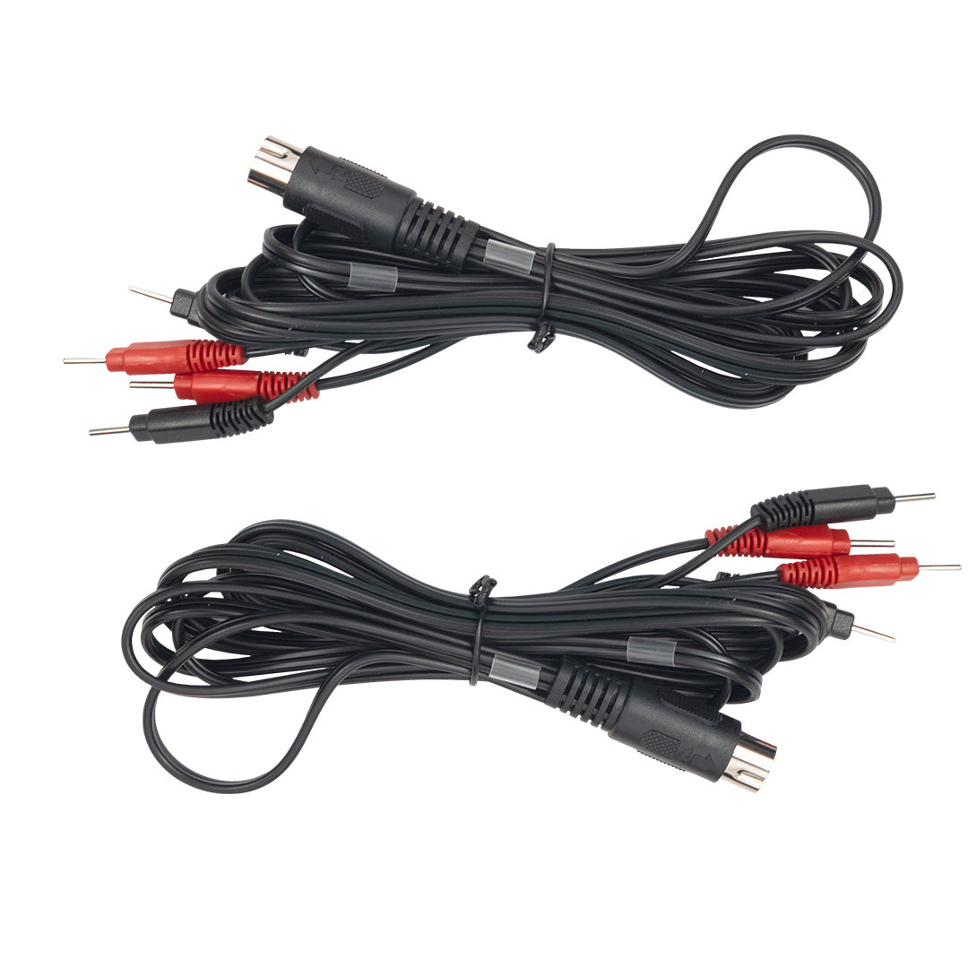 Vissco Johari | Lead Wire / Cable - 5 Pin 4 Core, for – Stim3,  Black Colour (Set of 2 pieces)