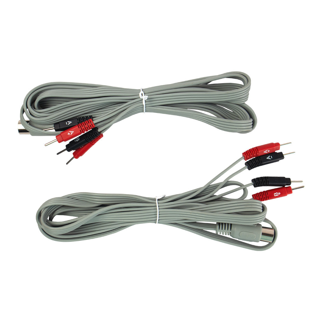 Vissco Johari | Lead Wire 5pin 4 core | Grey Colour (Set of 2 pieces)
