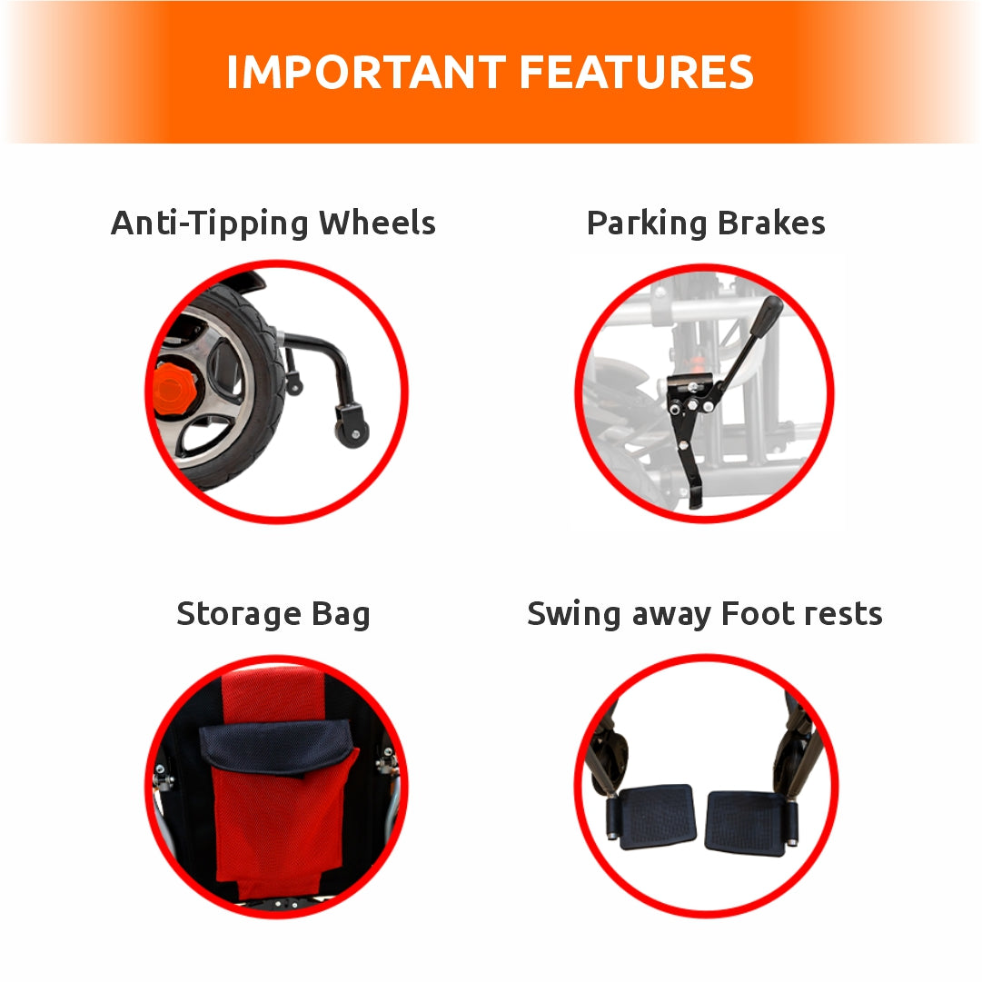 Vissco Zip Lite Power Wheelchair