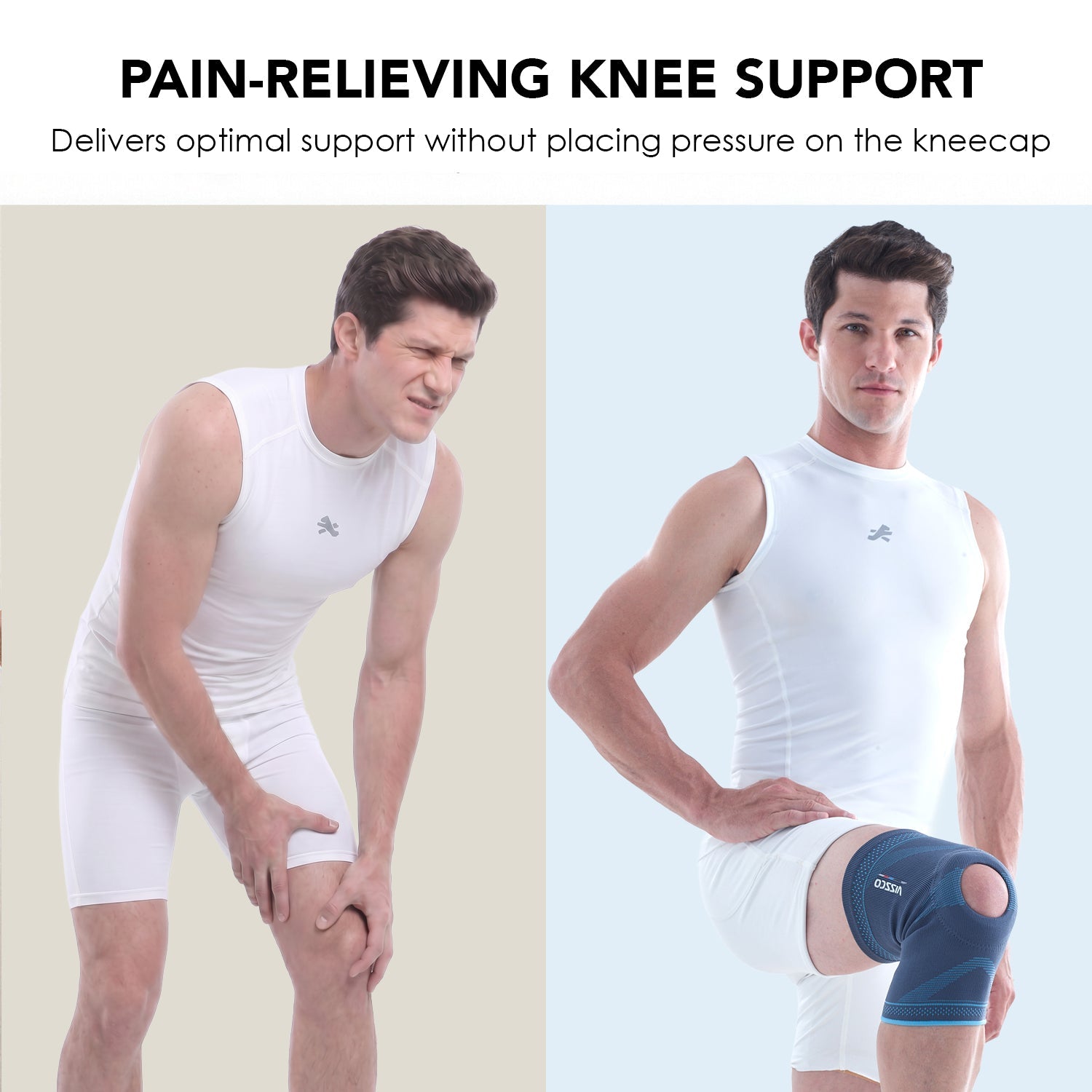 Vissco Knee Cap - Open Patella with Gel Donut