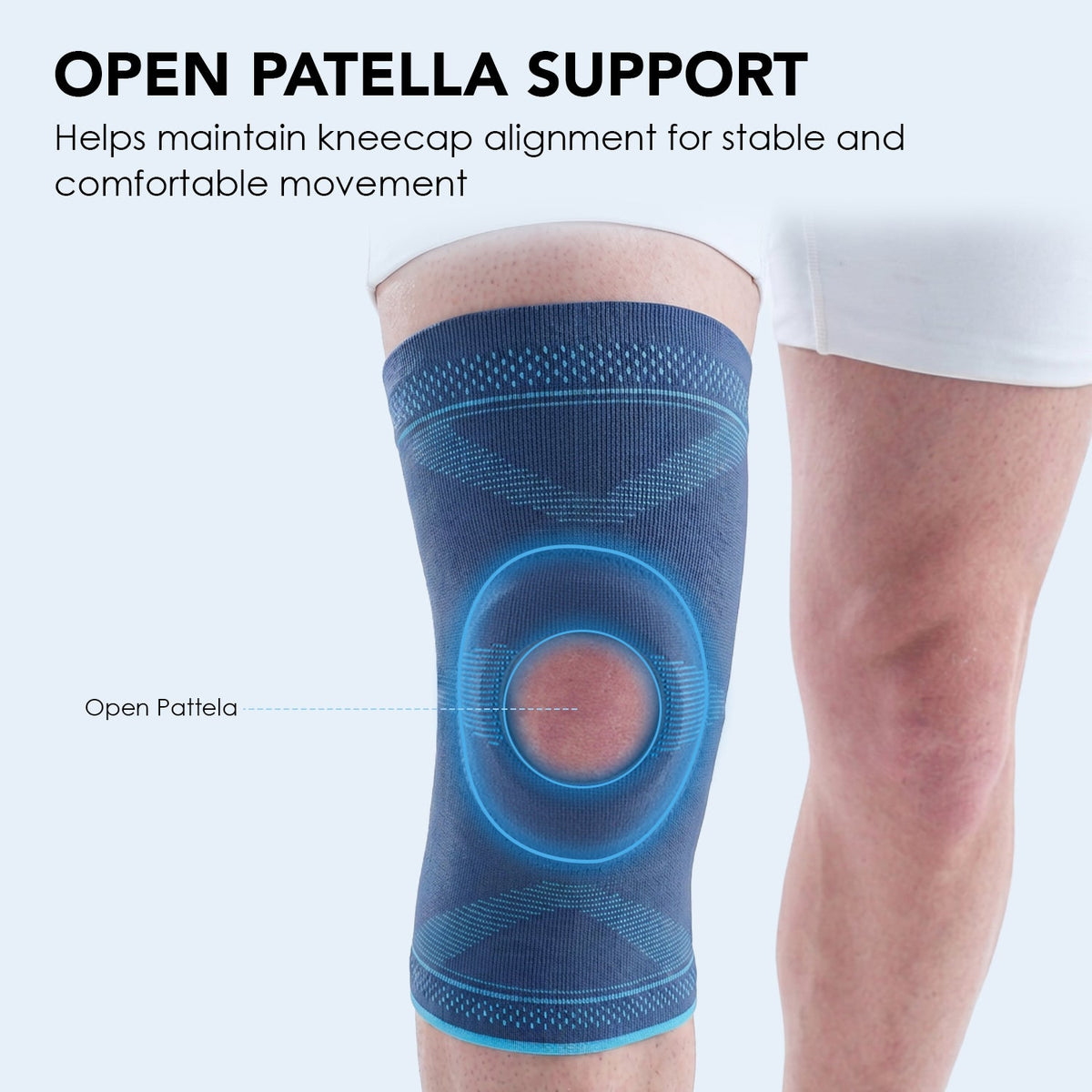 Vissco Knee Cap - Open Patella with Gel Donut