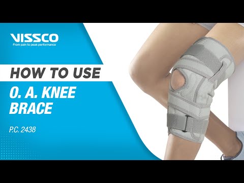 OA Knee Brace - Open Type (Left/Right) | Offloads the Pressure on the Knee (Grey)