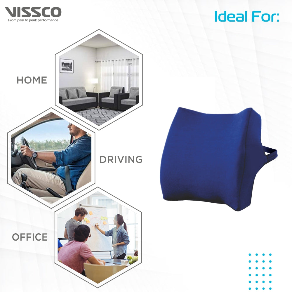Vissco Orthopaedic Back Rest | Improve Posture And Releive Back Pain