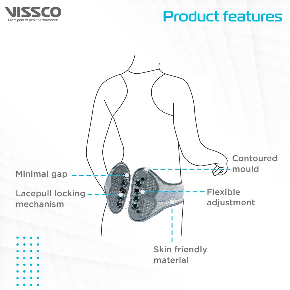 Vissco Saliac Lacepull Belt