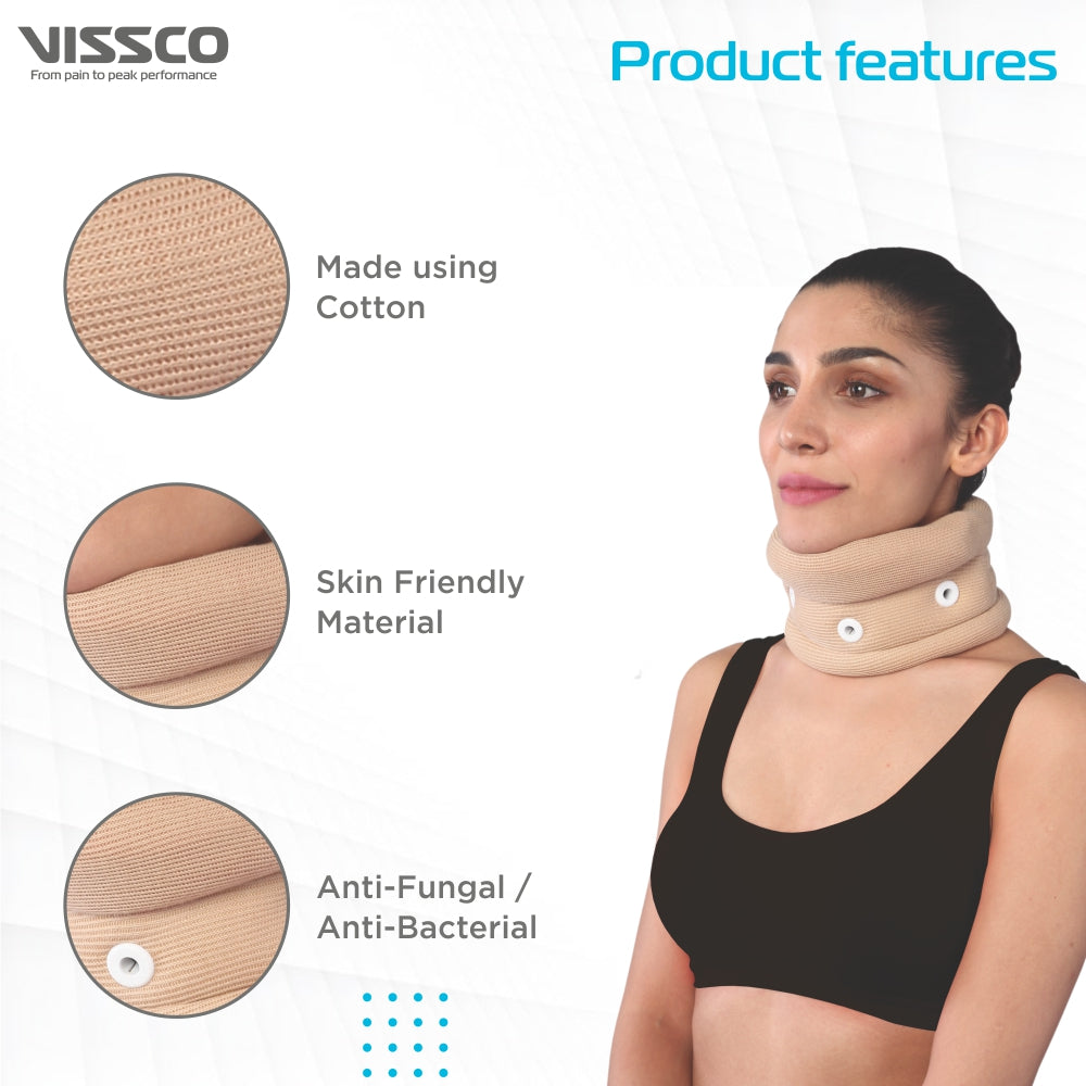 Vissco Cervical Collar - with Chin Support