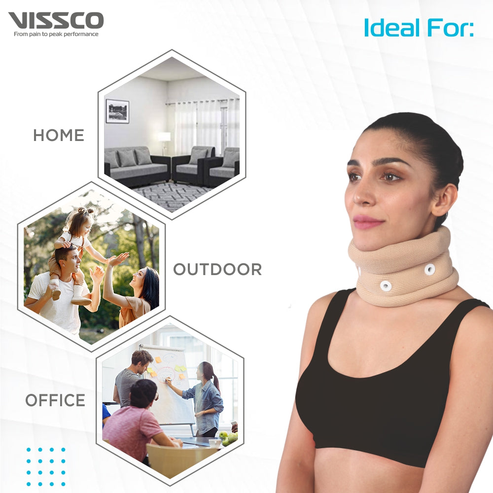 Vissco Cervical Collar - with Chin Support