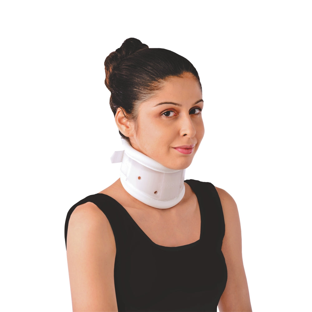 FIRM CERVICAL COLLAR- ADJ HEIGHT - Vissco Rehabilitation 
