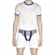 Hernia Belt With Double Pad | Provides Moderate Support to the Weak Herniated Muscles (Grey) - Vissco Next