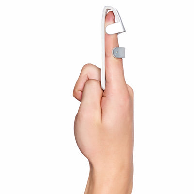 Finger Splint - Baseball | Provides Firm Support to the Dip Joint of the Finger (Silver) - Vissco Next