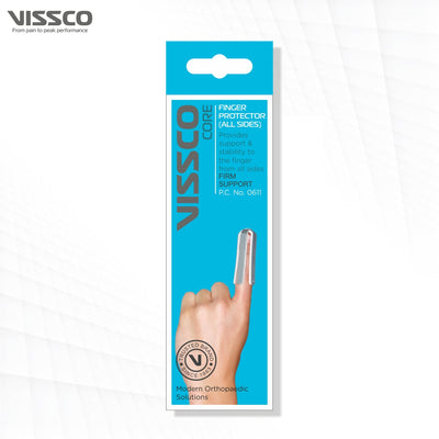Finger Splint - All Sides | Provides Firm Support to the Finger (Silver)