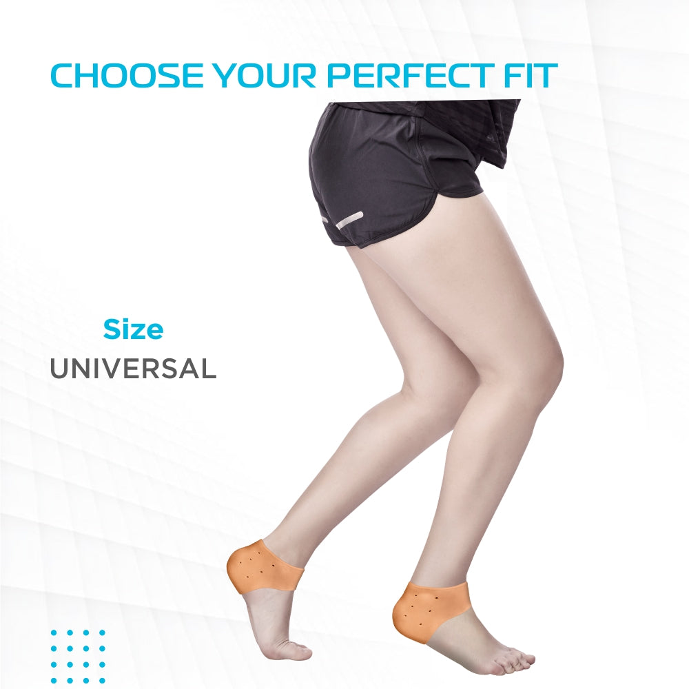 Vissco Anti-Crack Heel Protector | Silicone