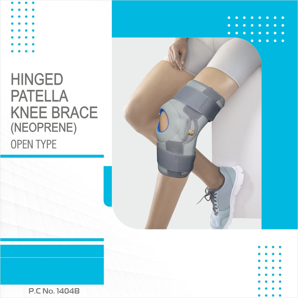 Vissco Hinged Knee Brace - Neoprene | Open