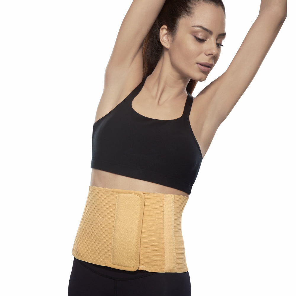 Abdominal Belt (10") |Supports the Weak Abdominal Muscles to Relieve Pain (Beige) - Vissco Next