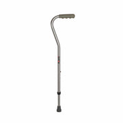 Avanti Sheperd Shape Single Stick for Physically Challeged | Light Weight & Adjustable Height (Grey) - Vissco Next