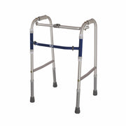 Dura Reciprocal Walker (Aluminium) for Elderly & Physically Challenged | Foldable |Light Weight & Adjustable Height (Grey) - Vissco Next