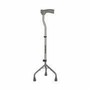 Vissco Medipedic Walking Stick - Tripod, L-Shaped | Mild Steel