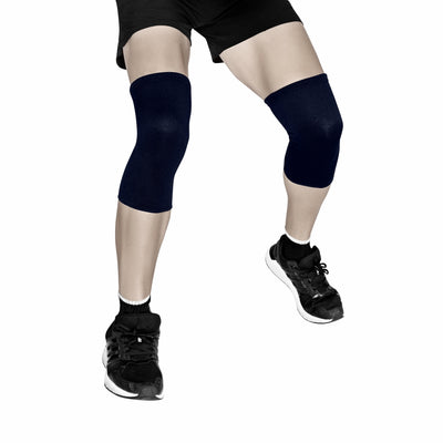 Spro Knee Cap Plus | Ideal mild support for free Knee movement | Color - Black (IN PAIR) - Vissco Next