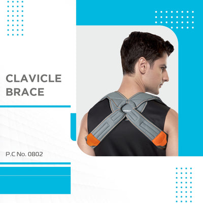 Meek Clavicle Brace | Supports the Clavicle & Promotes Healing (Grey)