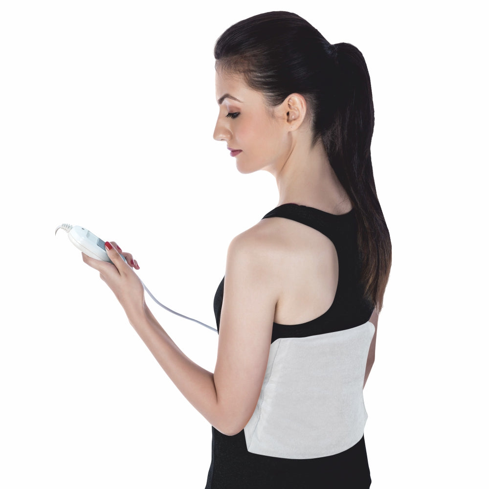 Heating Belt (Ortho) | Provides Heat Therapy to Soothe Sore Muscles | Decreases Joint Stiffness & Relieves Pain (Grey)