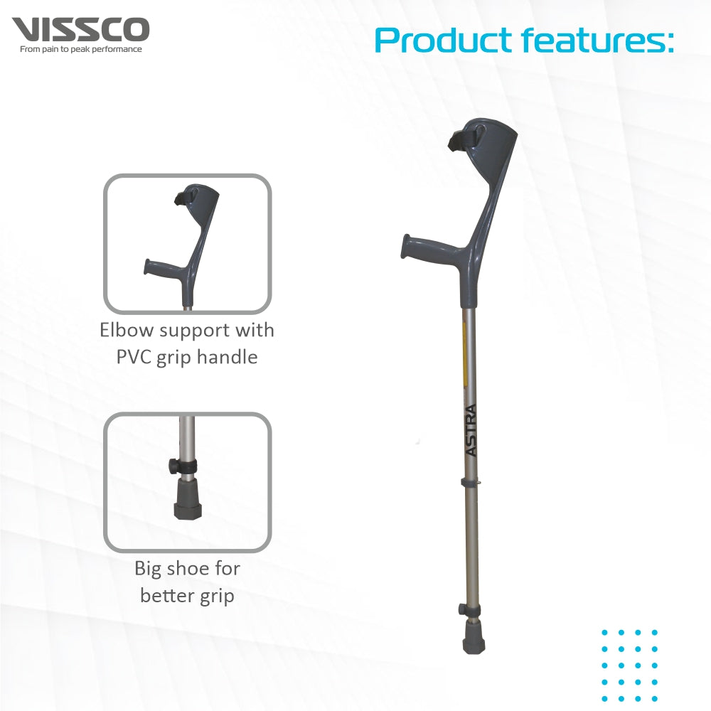 Vissco Champ Max Pediatric Elbow Crutch - Pair