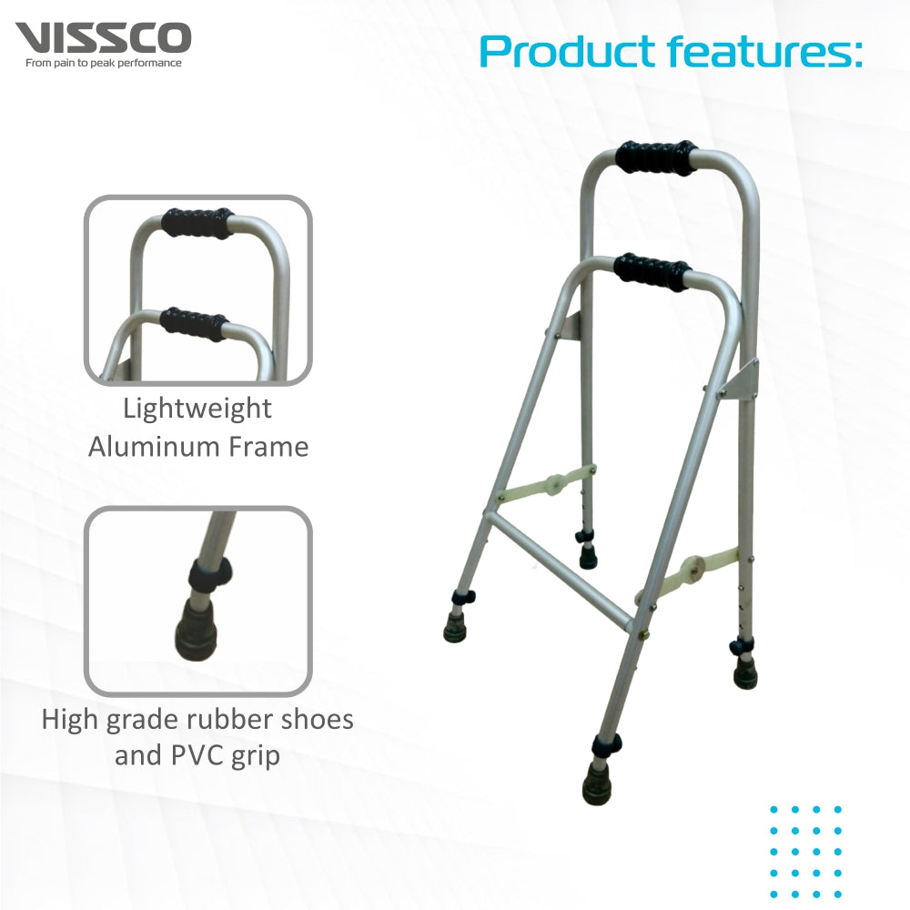 Vissco Dura Hemiplegic Walker | Aluminum