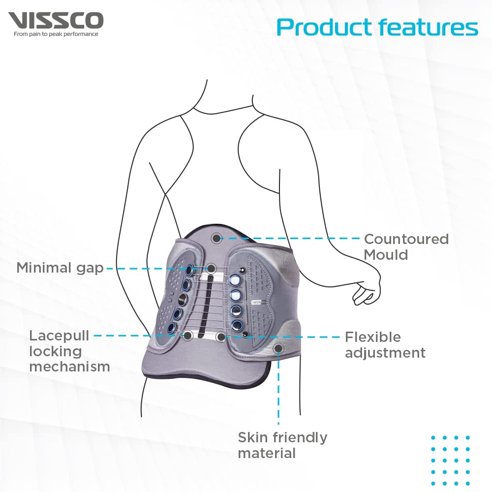 Vissco Flexi Lacepull LS Belt - with Moulding