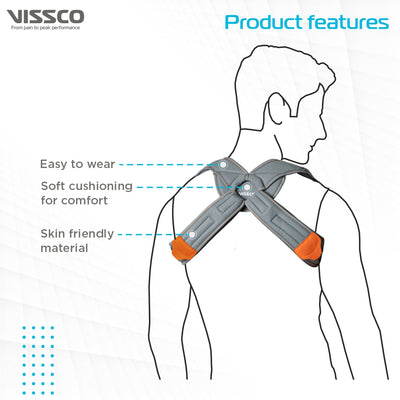 Meek Clavicle Brace | Supports the Clavicle & Promotes Healing (Grey)
