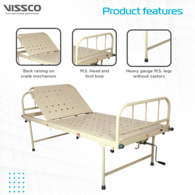 Basic Care Bed with Backrest