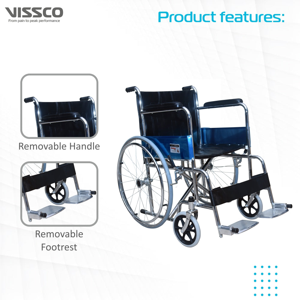Wheelchair With Spoke Wheels – Vissco Next