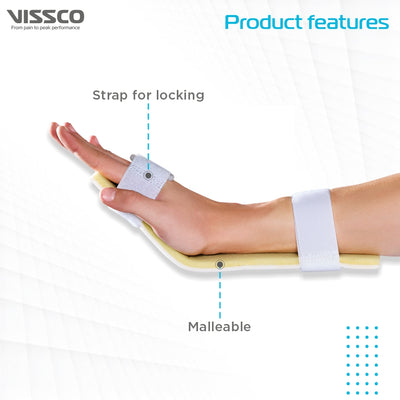Emergency Splint Arm (Short) | Provides Support & Stability to the Arm (Beige)