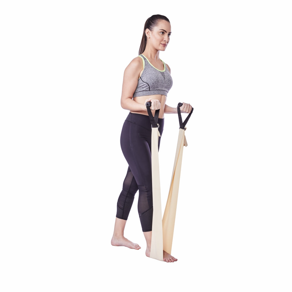 ACTIVE BAND- PHYSICAL RESISTANCE BAND WITH SOFT GRIP HANDLES - Vissco Rehabilitation 