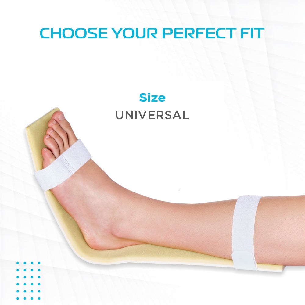 Emergency Splint - Leg (Short) | Provides Stability to the Foot & Ankle | Light Weight | Aluminium Splint (Beige)