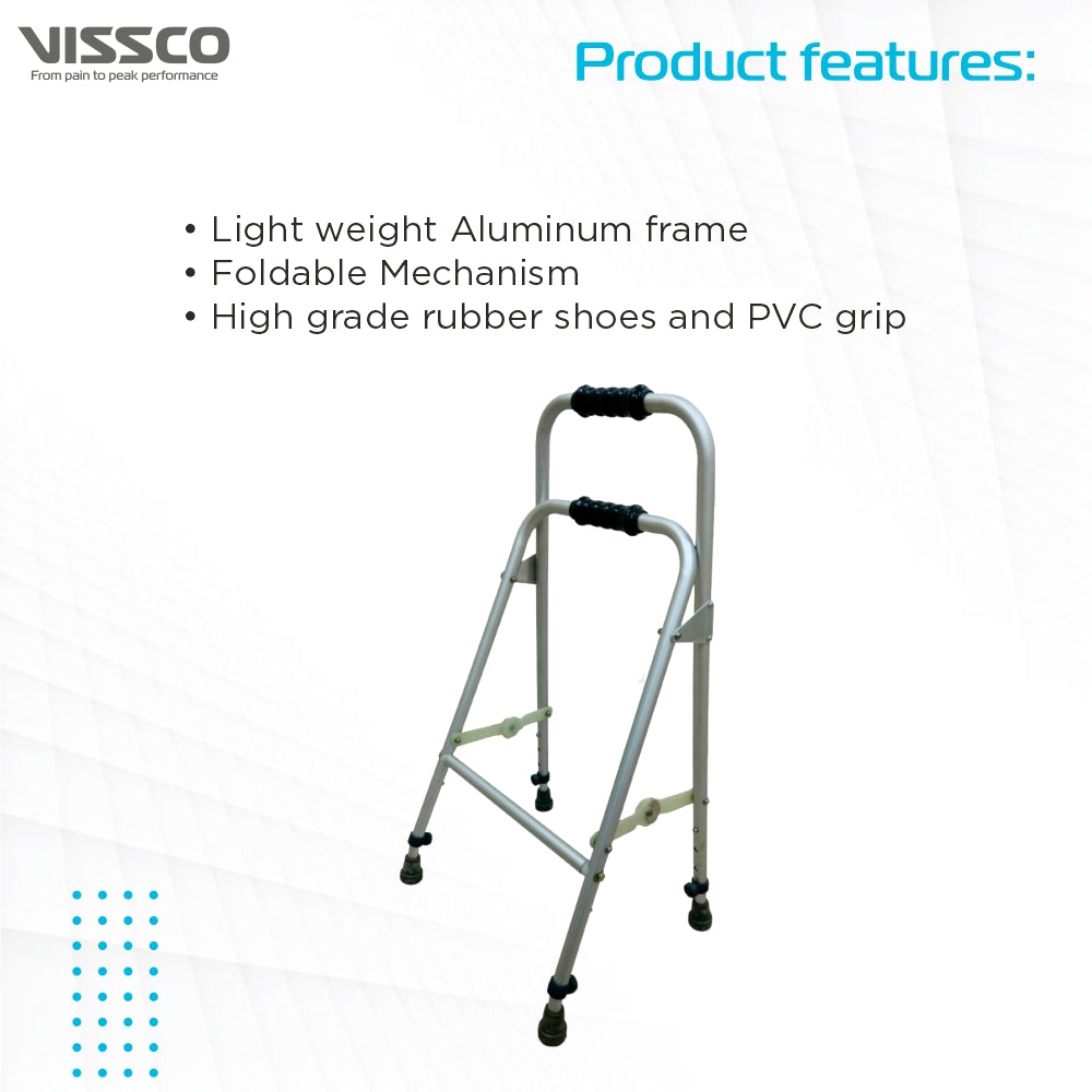 Vissco Dura Hemiplegic Walker | Aluminum
