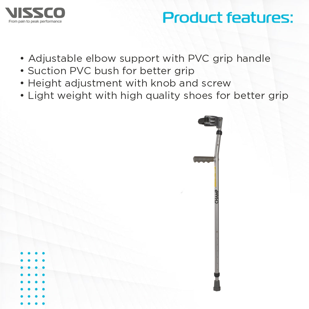 Vissco Champ Pediatric Elbow Crutch - Pair