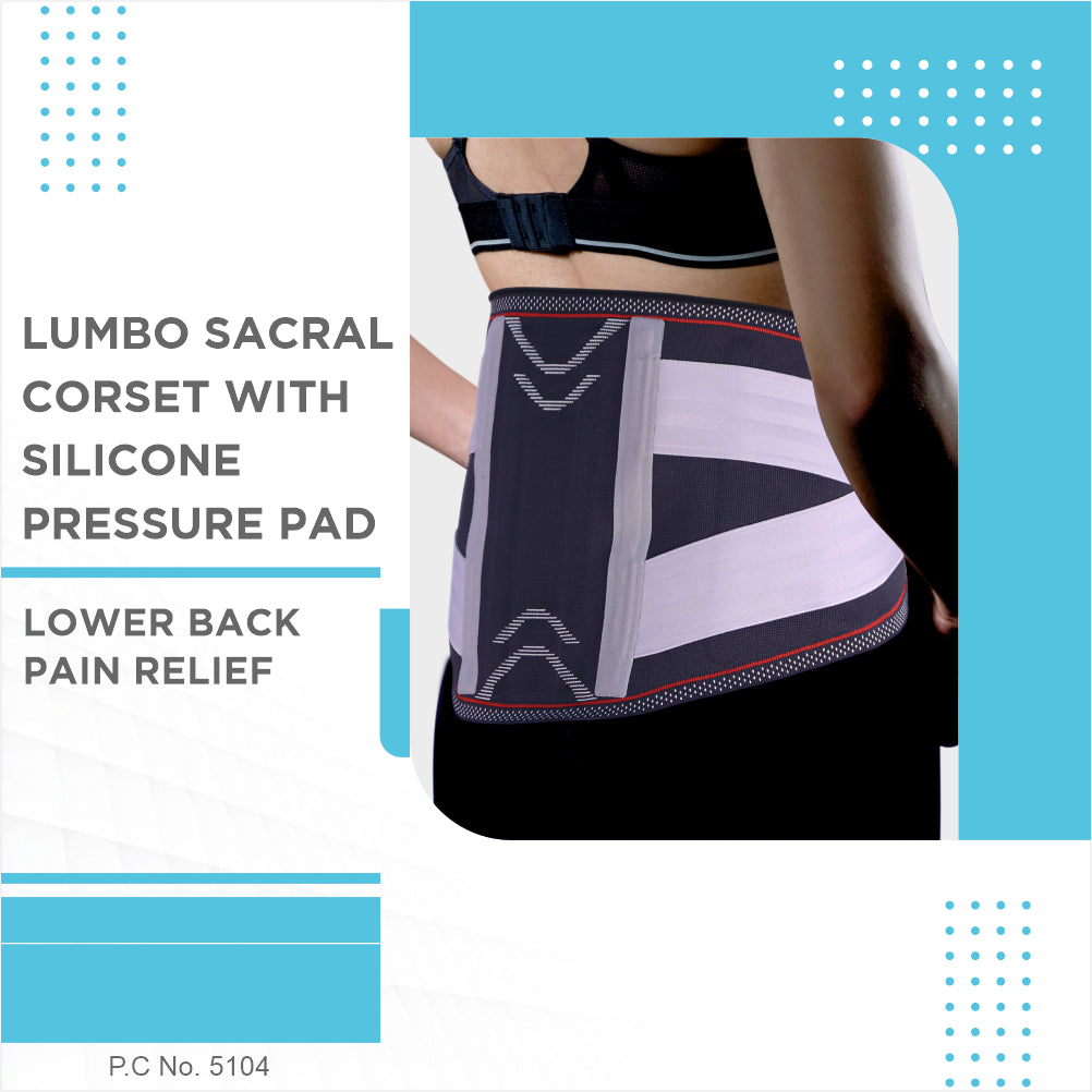 Vissco ADV LS Corset - with Silicone Pressure Pad