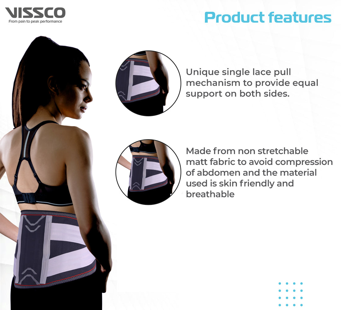 Vissco ADV LS Corset - with Silicone Pressure Pad