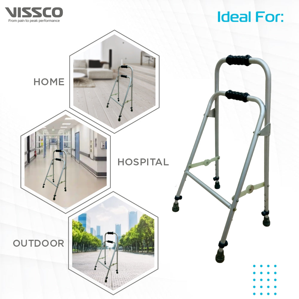 Vissco Dura Hemiplegic Walker | Aluminum