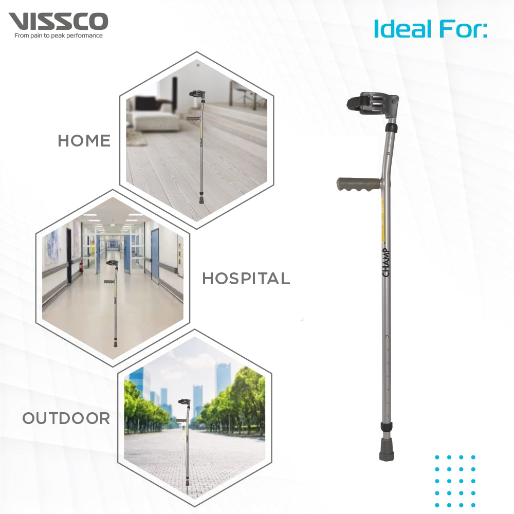 Vissco Champ Pediatric Elbow Crutch - Pair