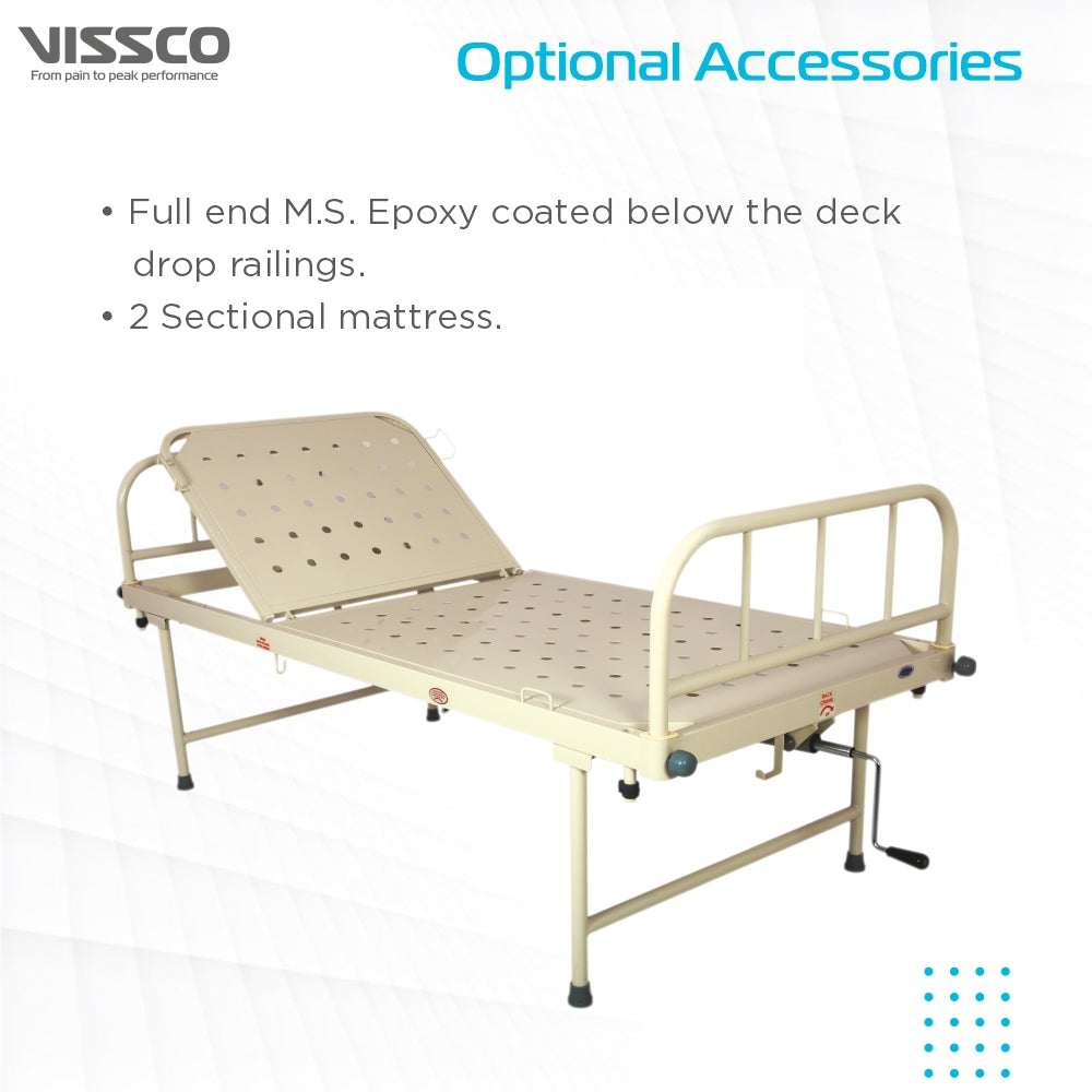Basic Care Bed with Backrest