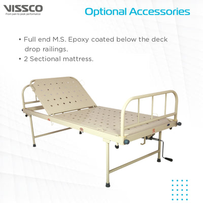 Basic Care Bed with Backrest