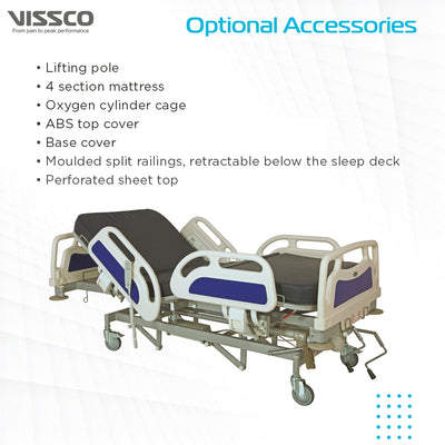 Relax - Semi Electric Bed with Accessories