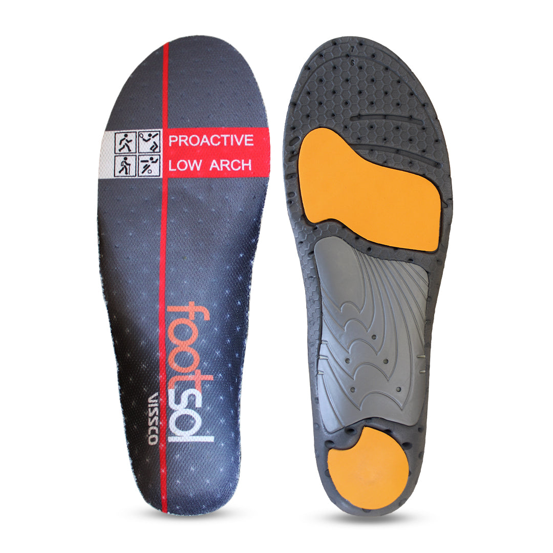 Footsol Proactive Insole by Vissco - Low Arch