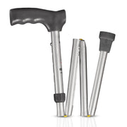 Vissco Avanti Walking Stick - Foldable, L-Shaped | Aluminum